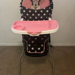 Minnie Mouse High Chair 