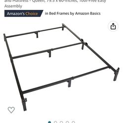 Queen Bed Frame - New In Box