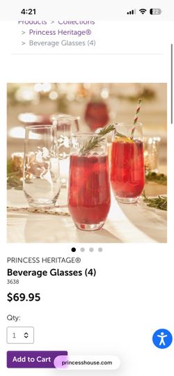 Princess house cups