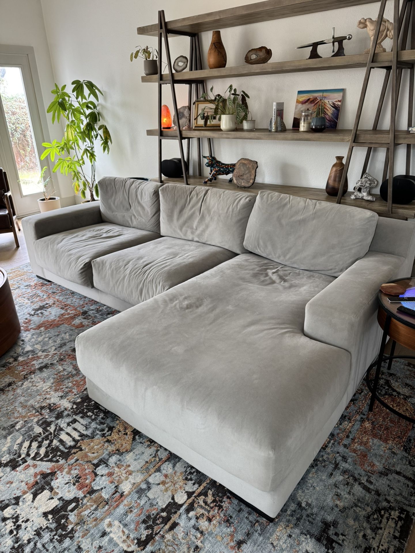 West Elm Dalton Sectional Sofa With Chaise