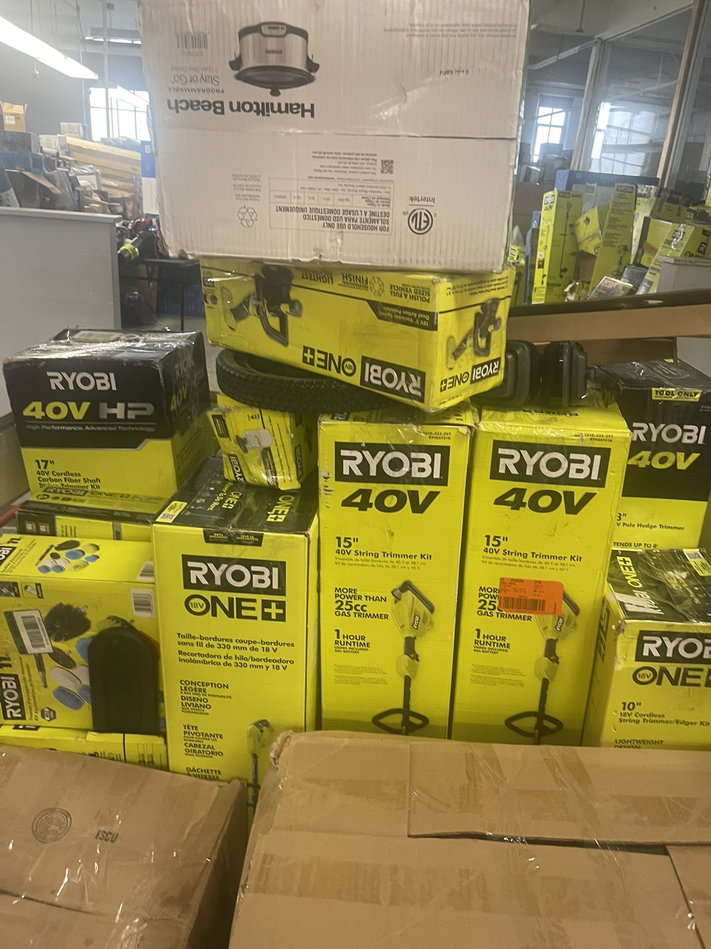 RYOBI TOOLS (Damages returns)