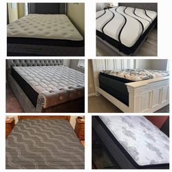 New Mattress / Box Springs/ Pillows & More 