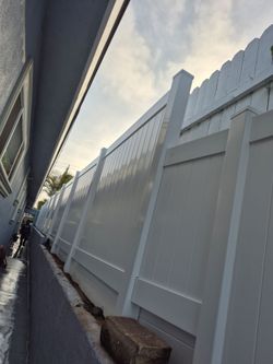 Vinyl Fence
