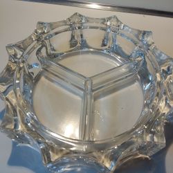 Glass Relish Dish