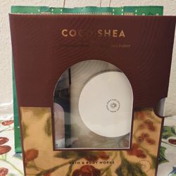 Brand New Bath & Body Coconut Shea Set