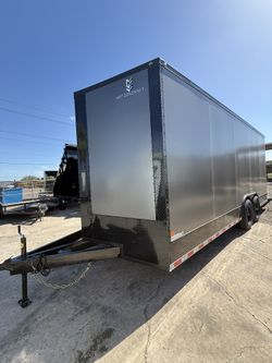 8.5 Wide x 20’ Long x 7.5 High / ENCLOSED TRAILER
