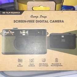 Screen free digital camera