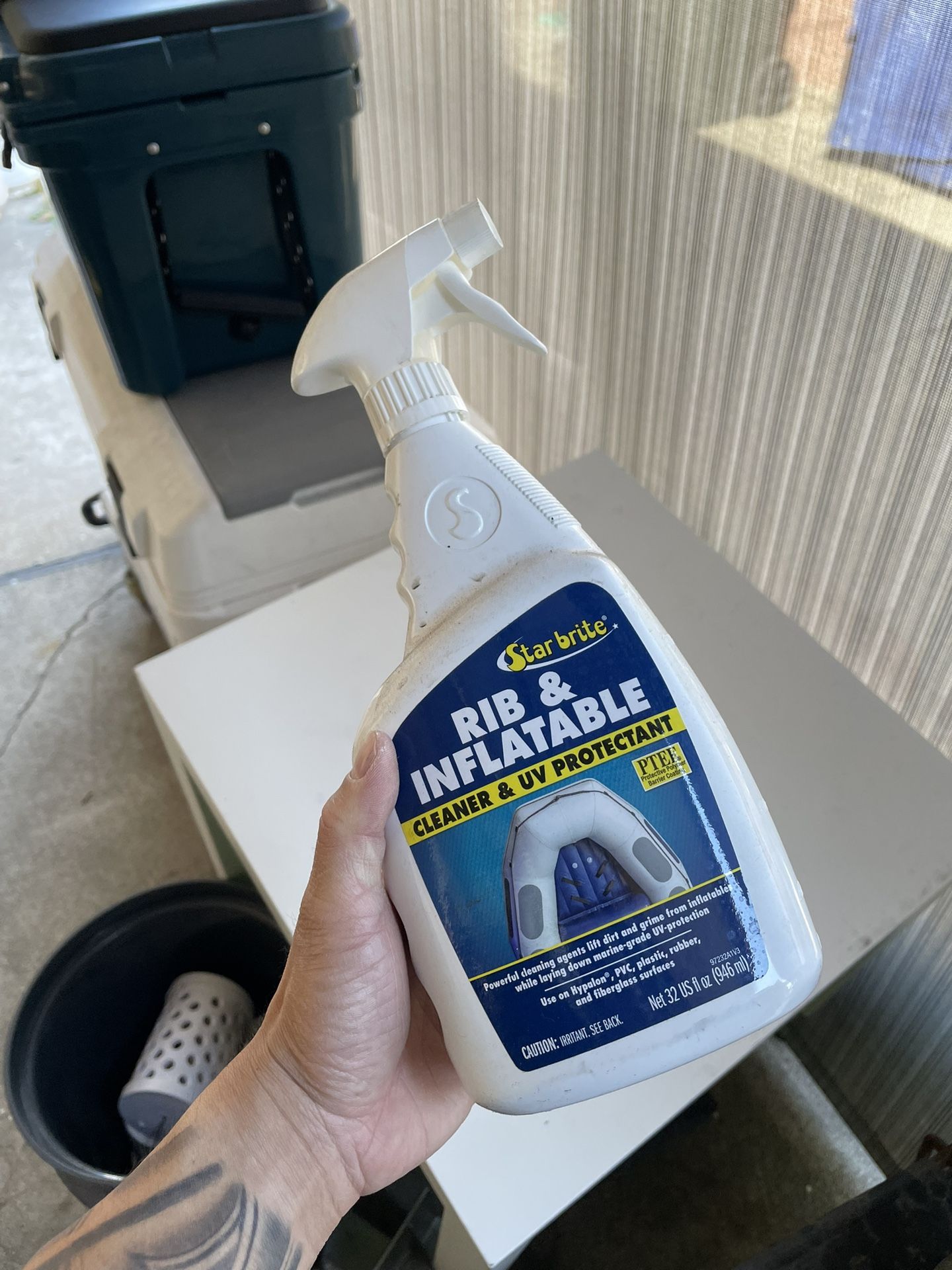 Boat Rib And Inflatable Cleaner