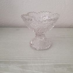 CRYSTAL CANDY DECANTER