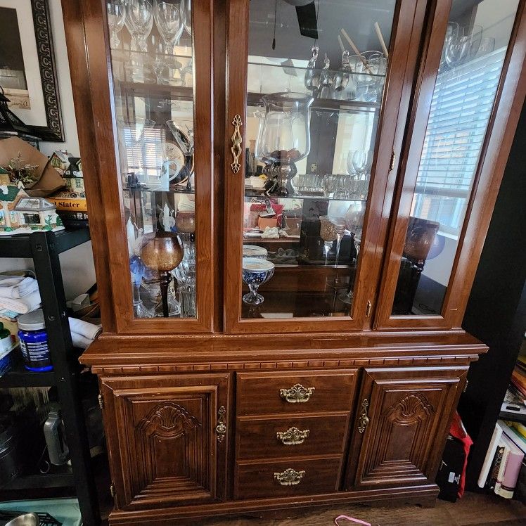 Oak Cabinet