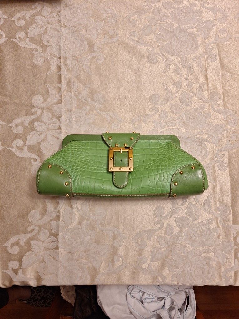 Michael KORS green Snake Skin