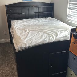 Full-Size Captains Bed