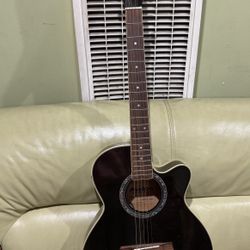 Black Avalon Electric Guitar