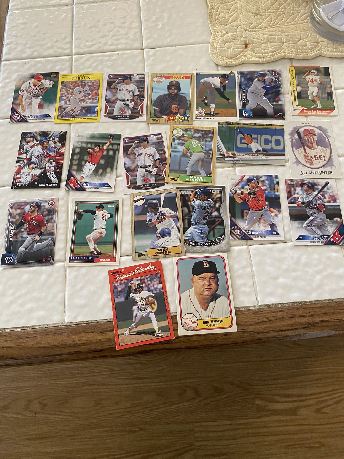 Trade Baseball Cards For???