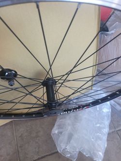26 " wheels  2 and sprocket