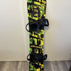 Lib tech Skate Banana And Bindings  For Sale!