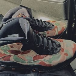 Air Jordan 10s Camo