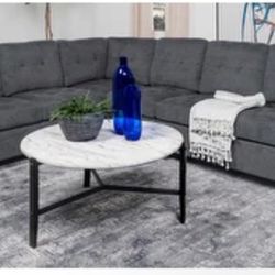 Sectional Available In Grey And Beige 