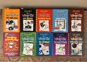 Diary of a wimpy kid books