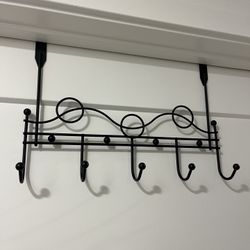 Black Over The Door Hanger 