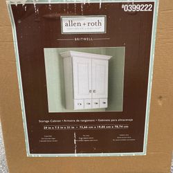 Allen+roth Beautiful Storage Cabinet (white)