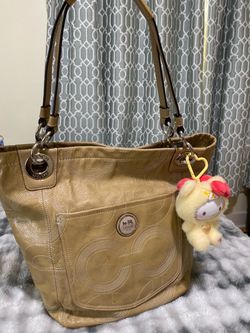 09’ Coach Alex Patent Leather Tote