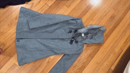 Grey hoodie jacket