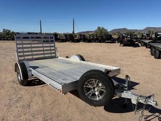 2017 Alcom 12X72 Single Axle, Aluminum, 3K Gvwr, Utility