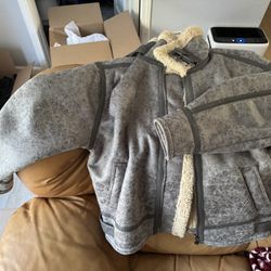 Urban Outfitters Gray Winter Jacket 