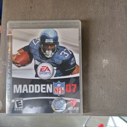 PS3 Madden 07