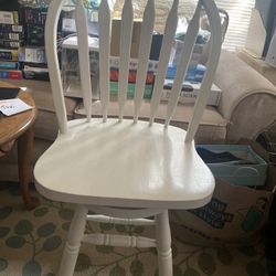 White Barstool Stool