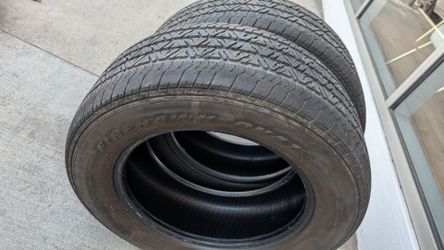 225/60R16 Firestone tires that hold air good for spare roller tire swing repurpose 225 60 16 16" tire