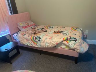Twin Size Bed Frame & Mattress