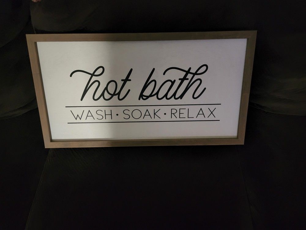 Bathroom Sign