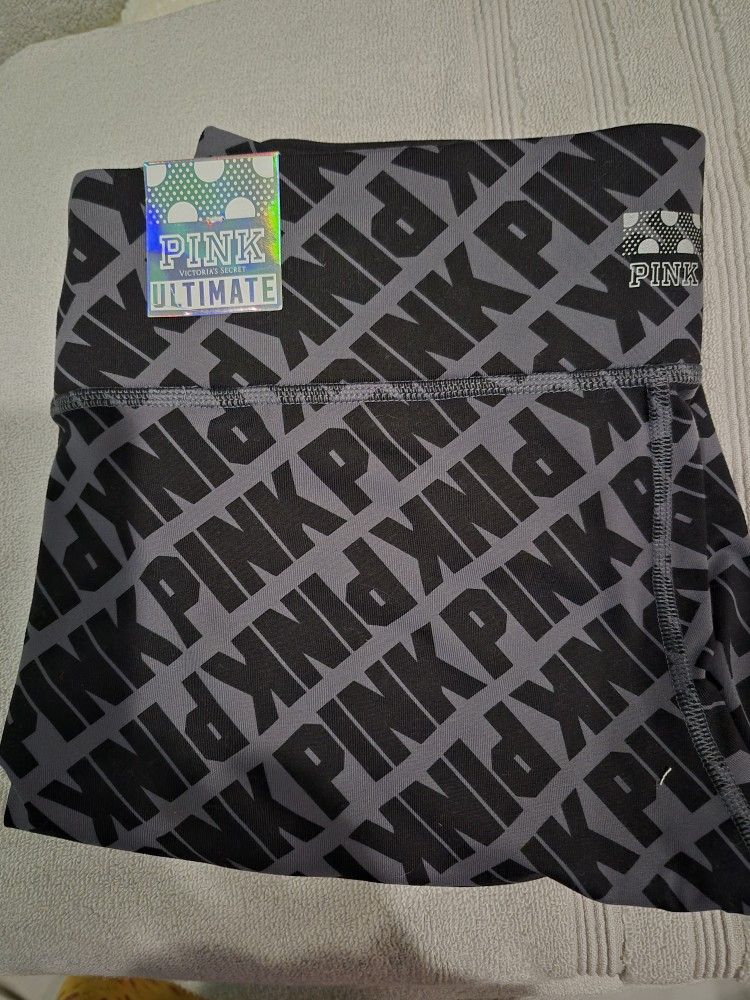 Pink  ultimate  yoga. Leggings ,large