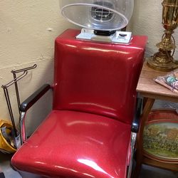 Vintage Helene Curtis hairdryer salon chair