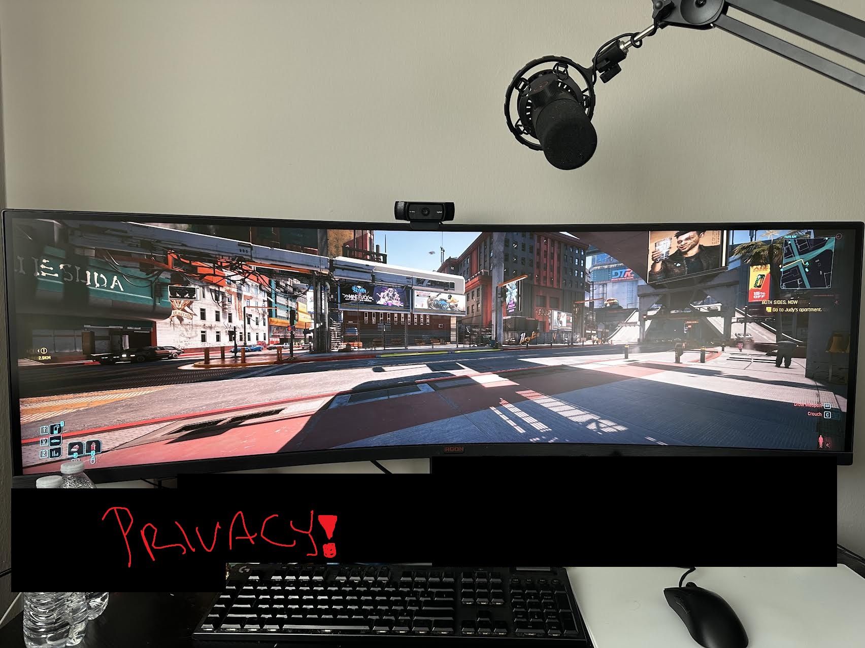AOC AGON Super ultra wide 49” 165Hz Monitor.