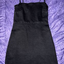 Black Denim Zara dress