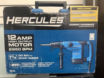 Hercules 12 Amp 1-9/16 In Rotary Hammer (Open Box)