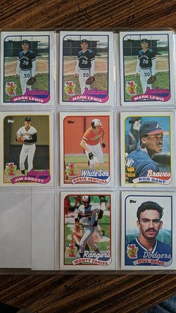 1989 Topps #1 Draft pick cards