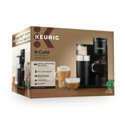 KEURIG K-Cafe Essentials Single Serve K-Cup Pod Coffee Maker (Black)