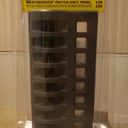 Blue Sea Systems 8 Switch Panel 