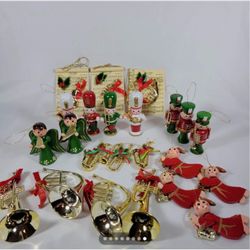 Vintage 24 Assortment Golden Harmony Christmas tree ornament’s ($40 a box )