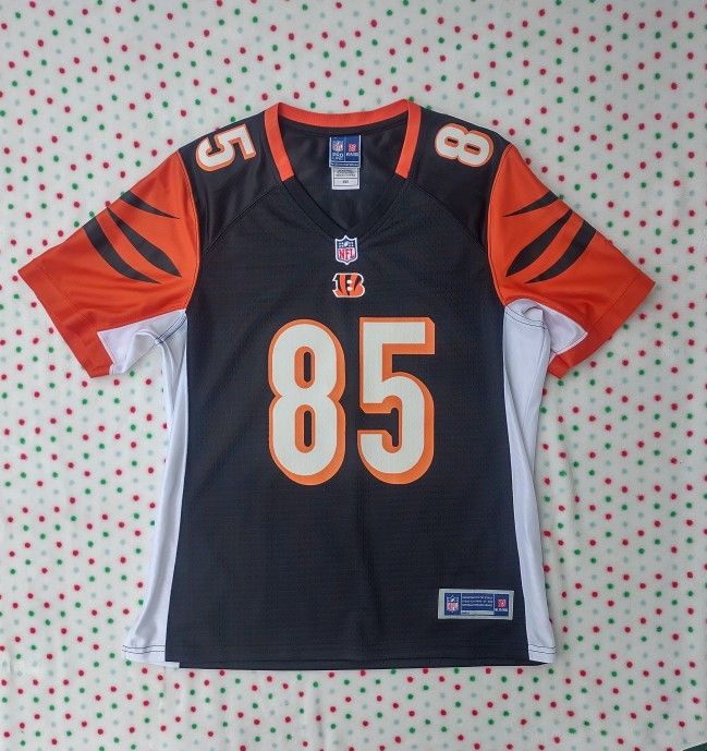 Women's Medium Fitted Black NFL Cincinnati Bengals Tyler Eifert Players Choice Football Jersey