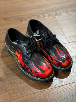 Dr. Martens 1461 Flame Oxford Shoes Sz 7W/6M