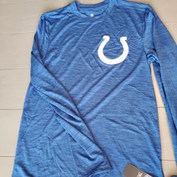 Colts NFL Long Sleeve Men's Small Shirt
