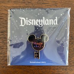Disneyland Magic Key Pin