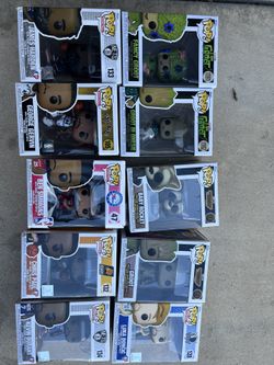 10 funko pops