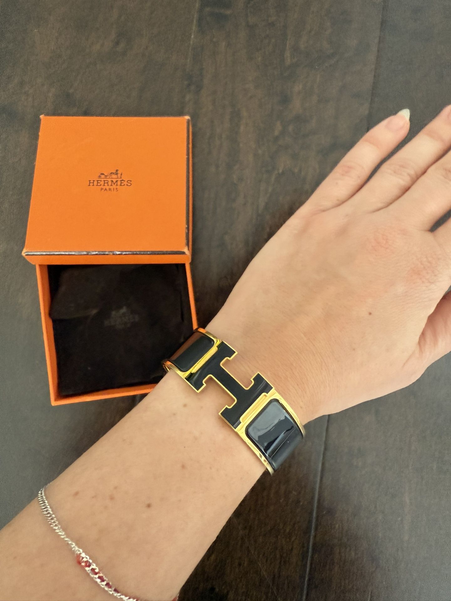 Hermès H Clic Black Noir Bracelet