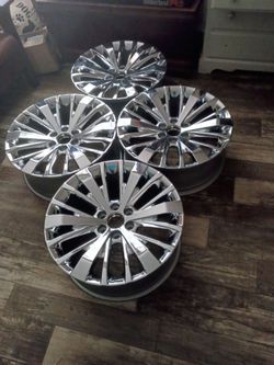 Rims 23"x10" 6 BOLT-CHEVY